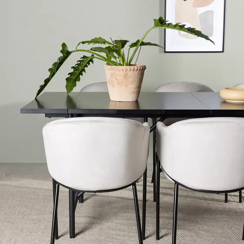 Matgrupp Venture Home Astrid med 6 Evelina Stolar