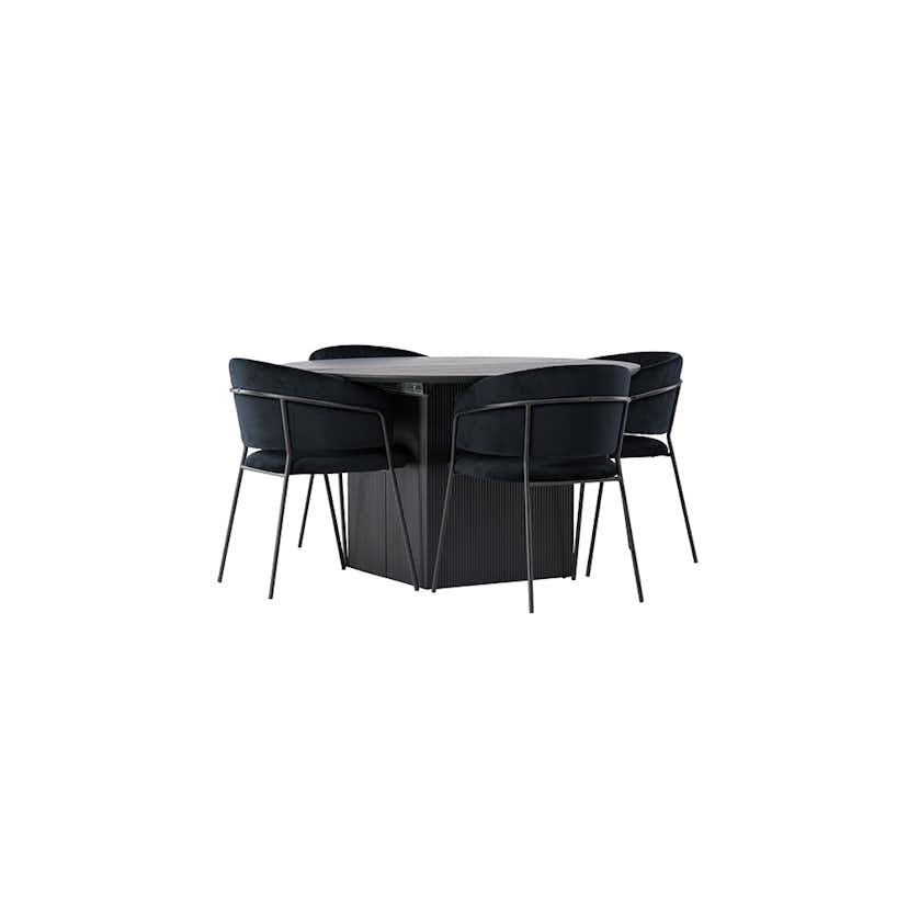 Matgrupp Venture Home Matilda med 4 Selma Stolar