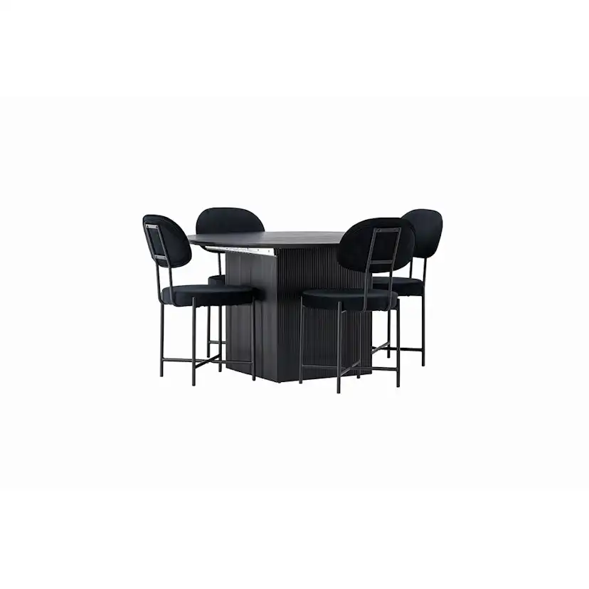 Matgrupp Venture Home Matilda med 4 Stella Stolar