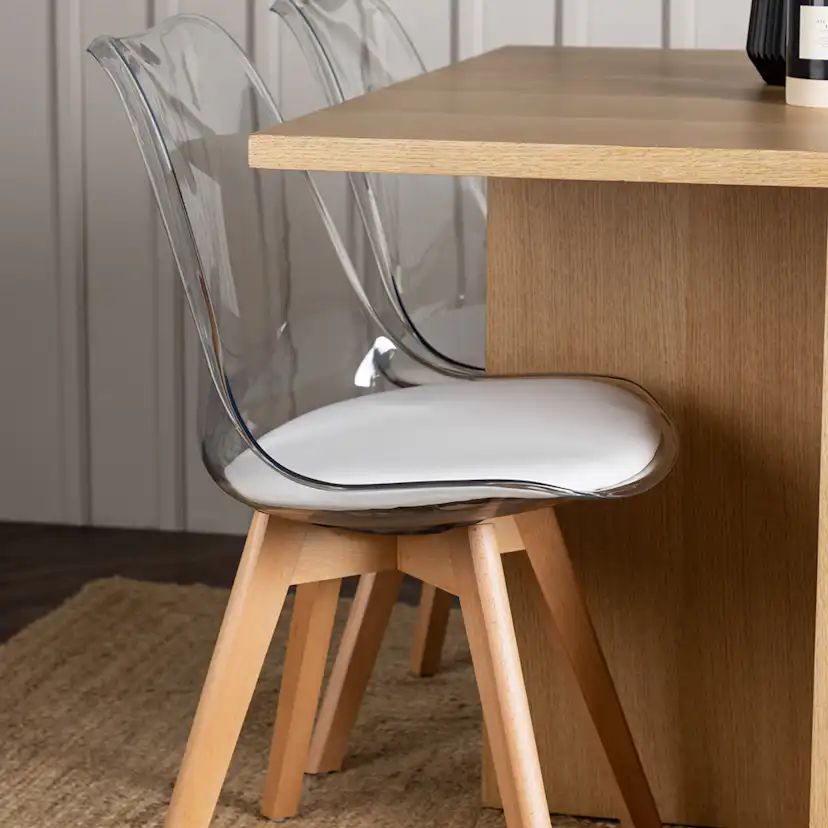 Matgrupp Venture Home Leo med 4 Edvin Stolar