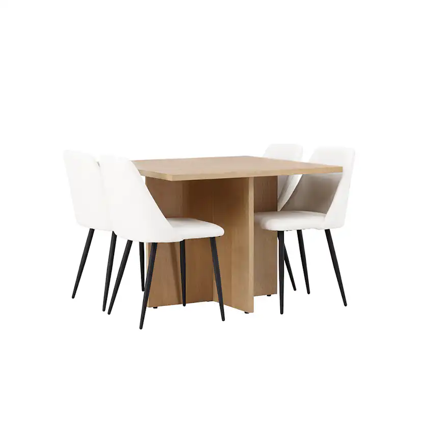 Matgrupp Venture Home Leo med 4 Night Stolar