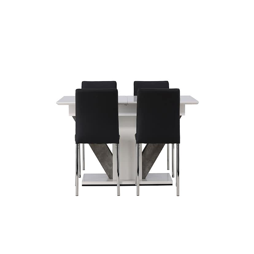 Matgrupp Venture Home Disa med 4 Lily Stolar