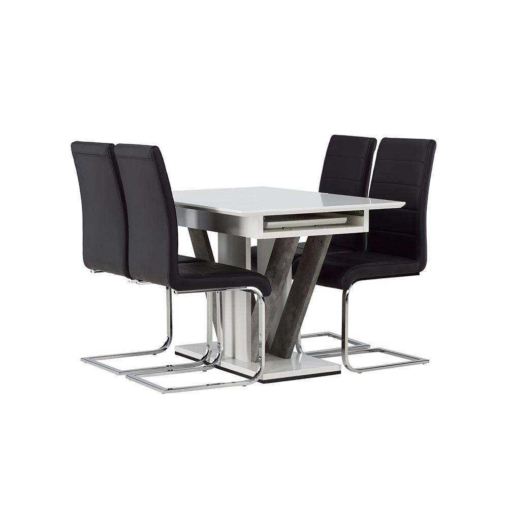 Matgrupp Venture Home Disa med 4 Tempo Stolar