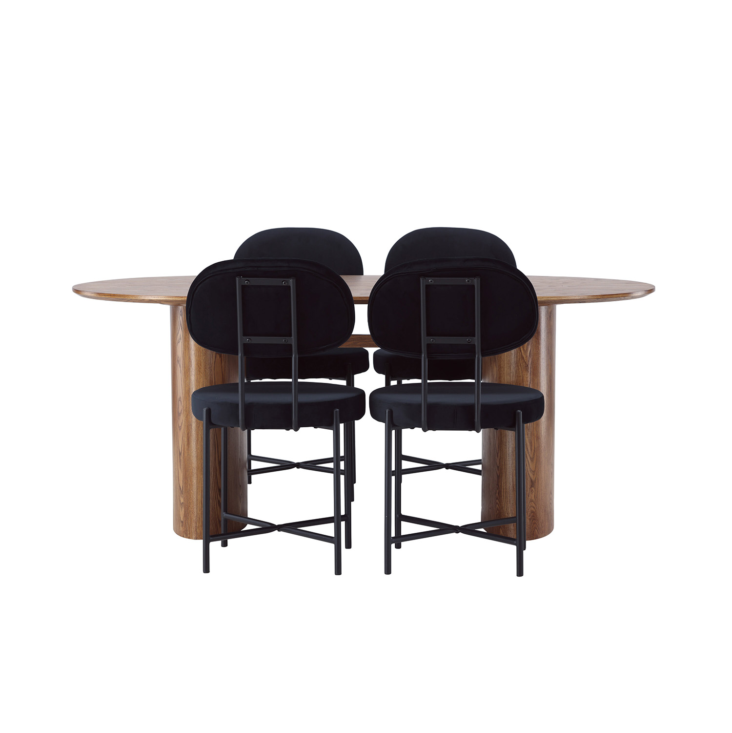 Matgrupp Venture Home Isolde med 4 Stella Stolar