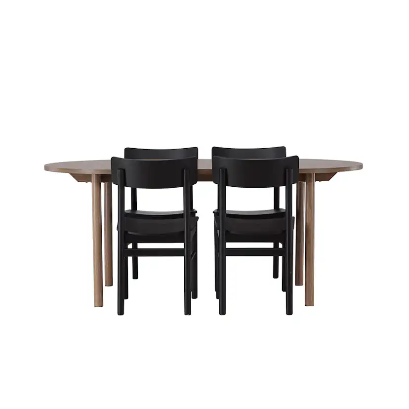 Matgrupp Venture Home Andy med 4 Montros Stolar