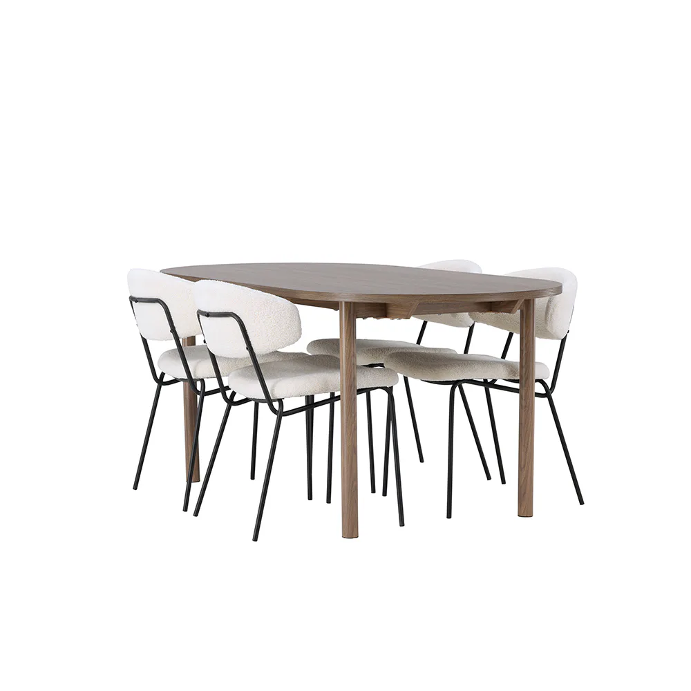 Matgrupp Venture Home Andy med 4 Chico Stolar