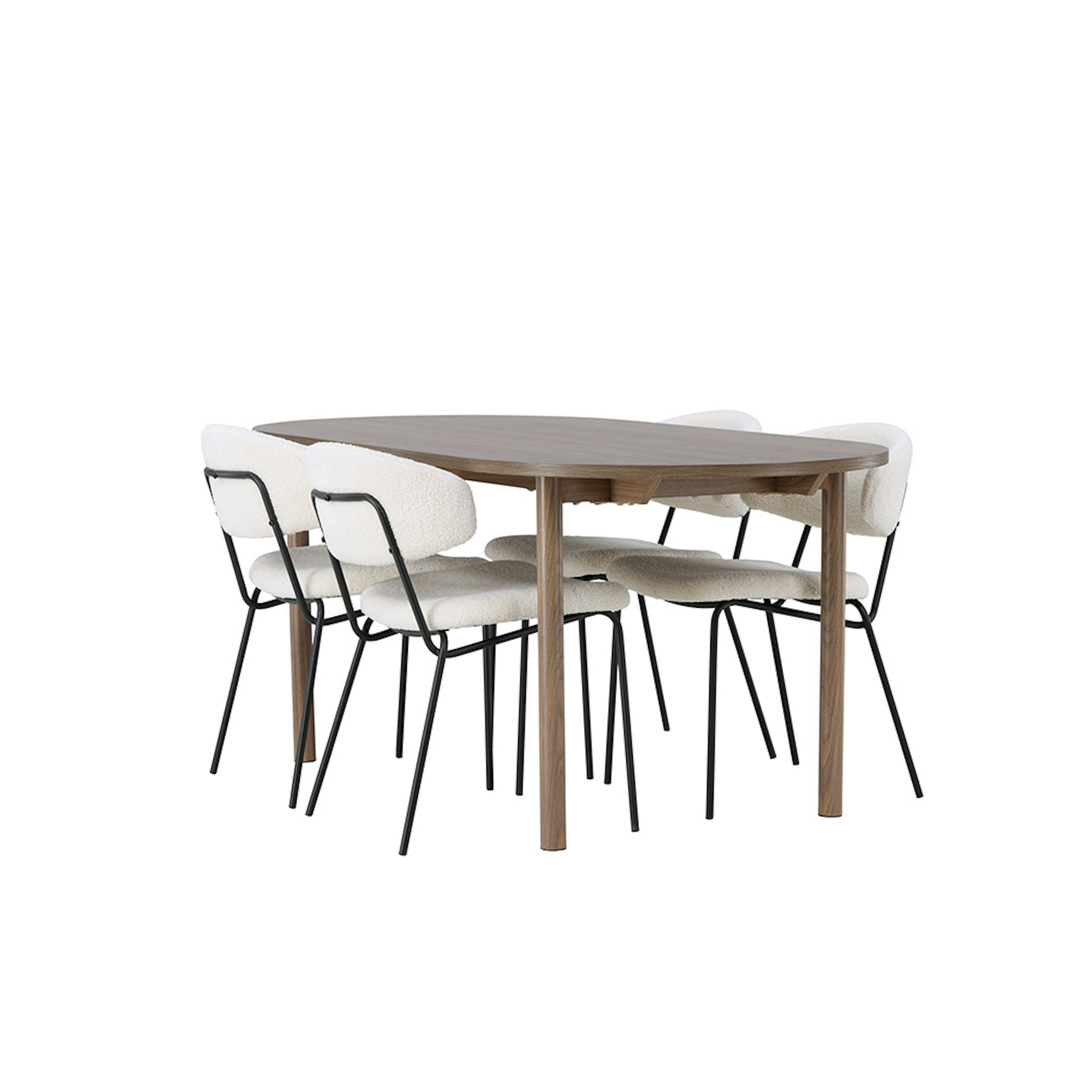 Matgrupp Venture Home Andy med 4 Chico Stolar