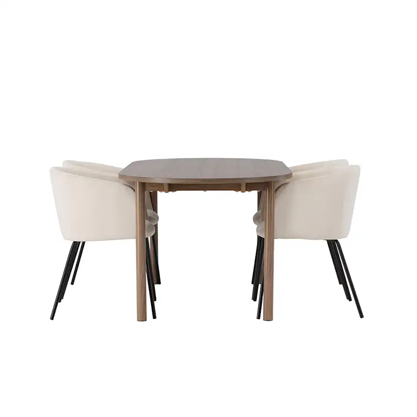 Matgrupp Venture Home Andy med 4 Berit Stolar