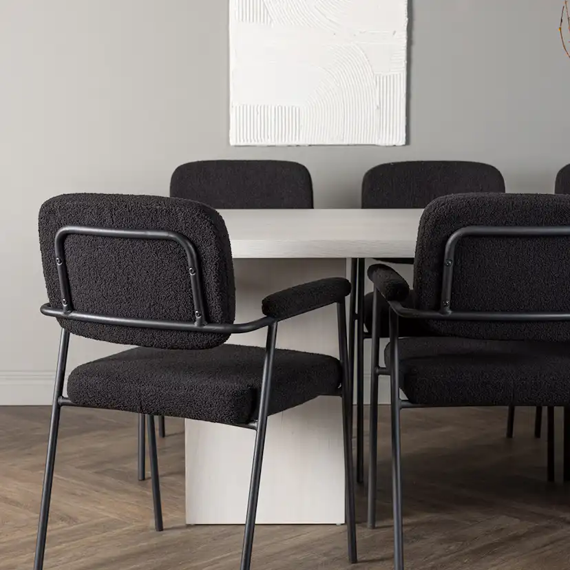 Matgrupp Venture Home Olga med 6 Yesterday Stolar