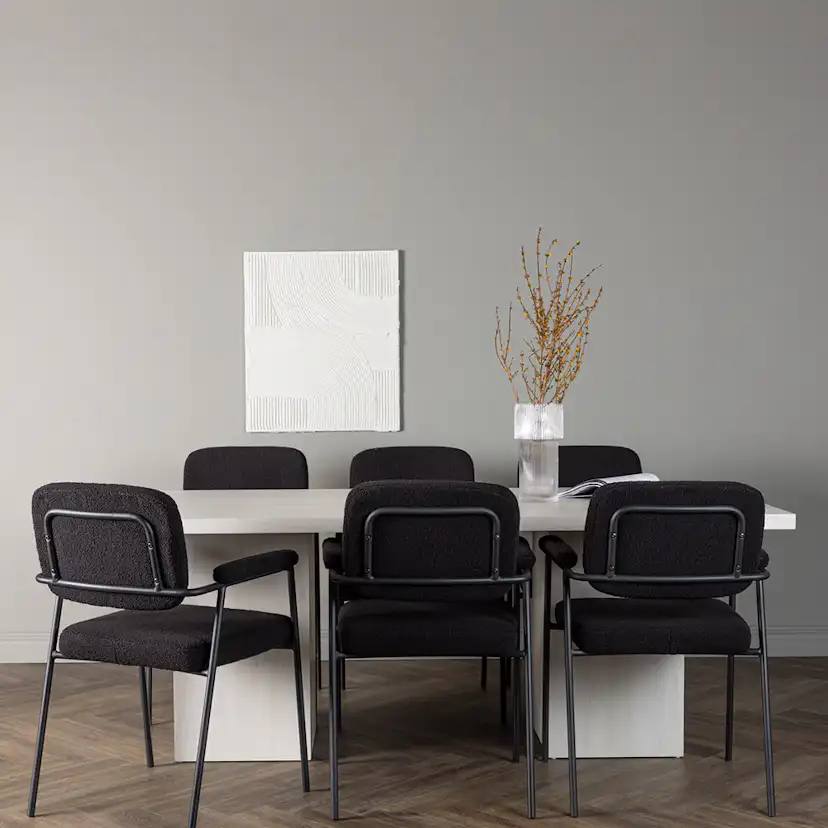 Matgrupp Venture Home Olga med 6 Yesterday Stolar