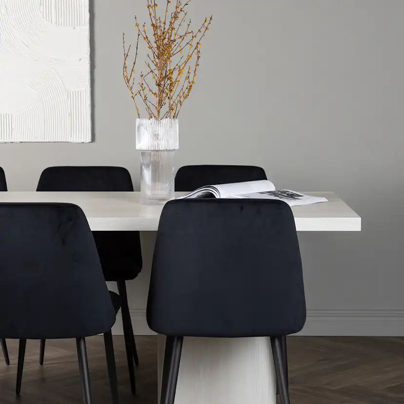 Matgrupp Venture Home Olga med 6 Night Stolar