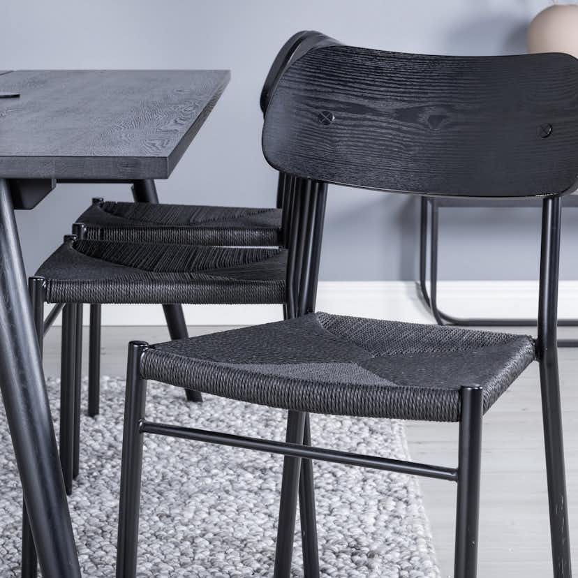 Matgrupp Venture Home Sleek med 6st Polly Stolar