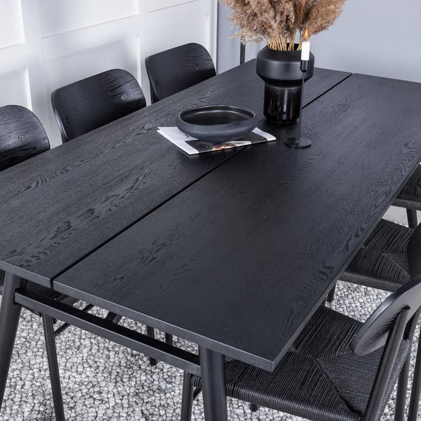 Matgrupp Venture Home Sleek med 6st Polly Stolar