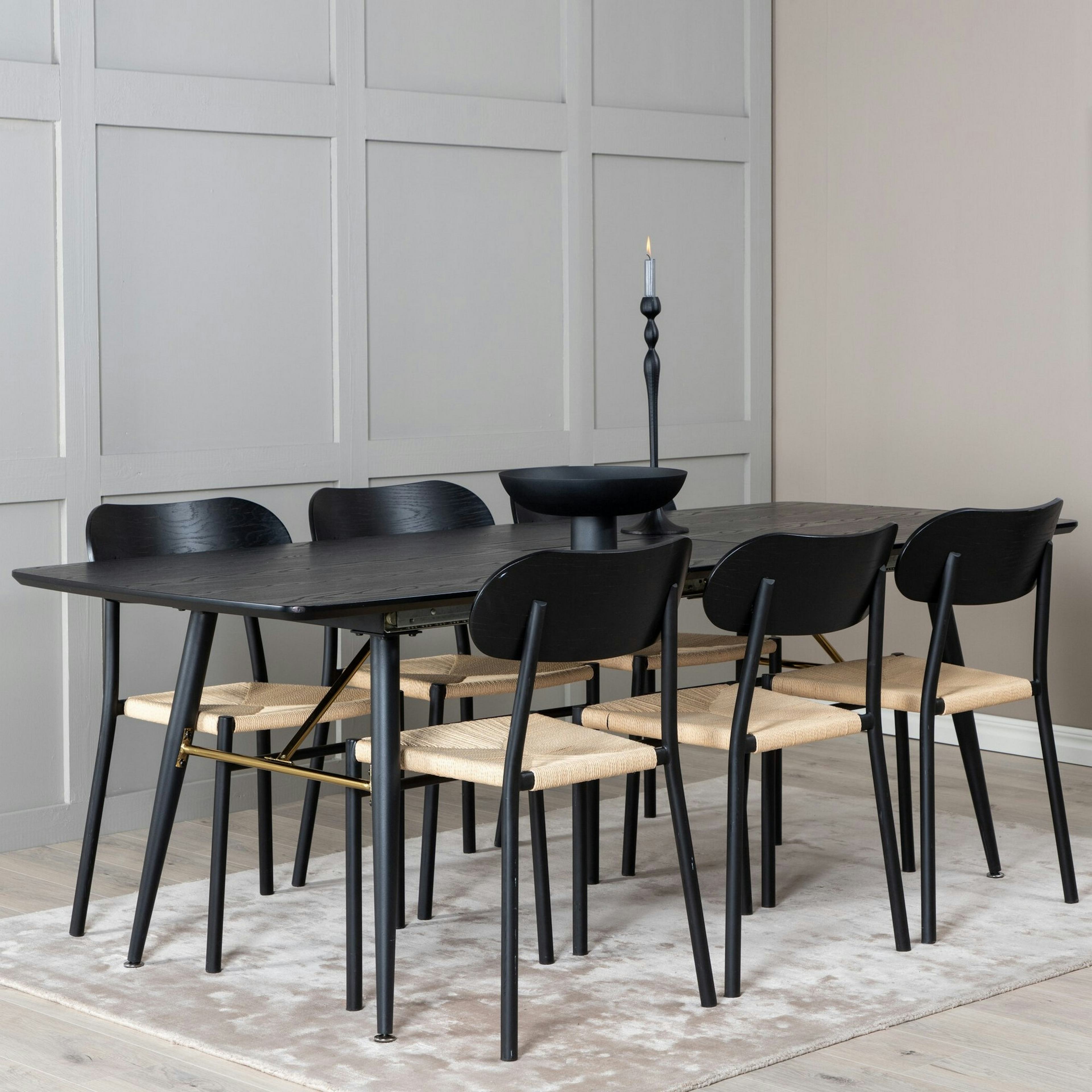 Matgrupp Venture Home Gold med 6st Polly Stolar