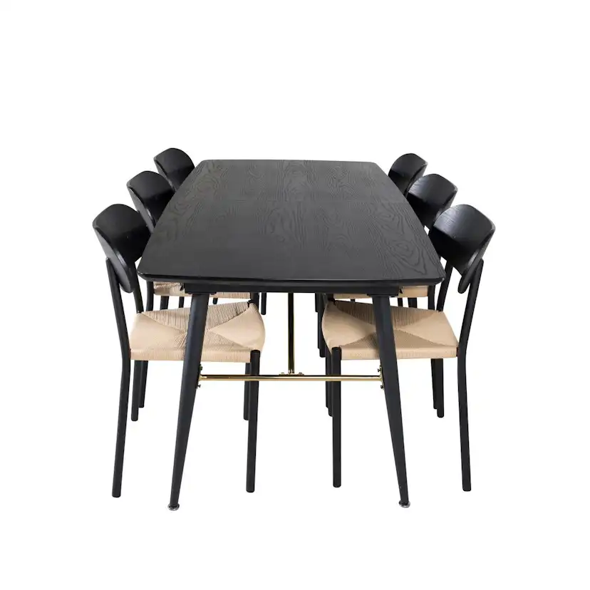 Matgrupp Venture Home Gold med 6st Polly Stolar