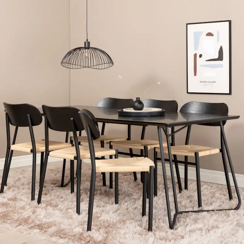 Matgrupp Venture Home Pippi med 6st Polly Stolar