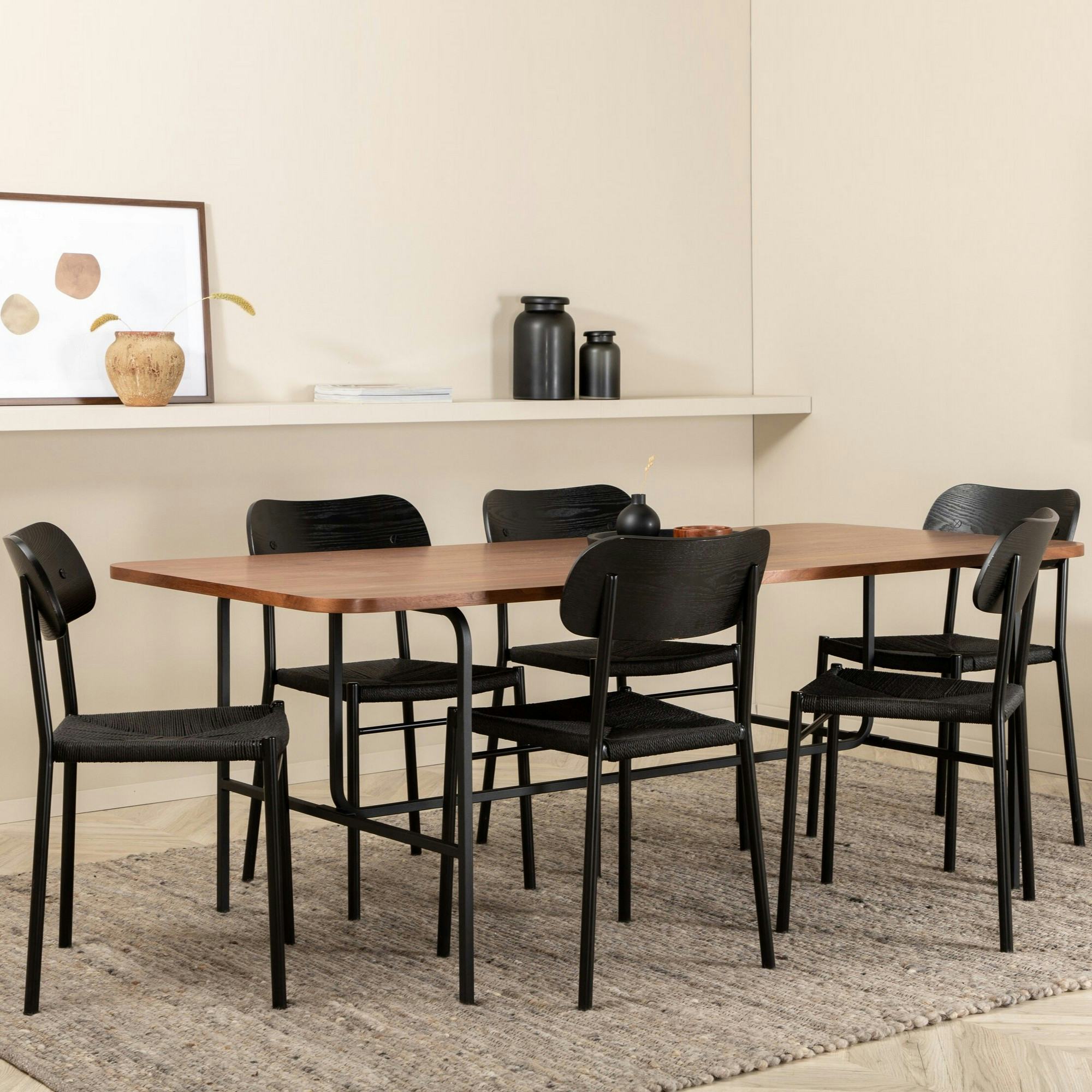 Matgrupp Venture Home Uno med 6st Polly Stolar