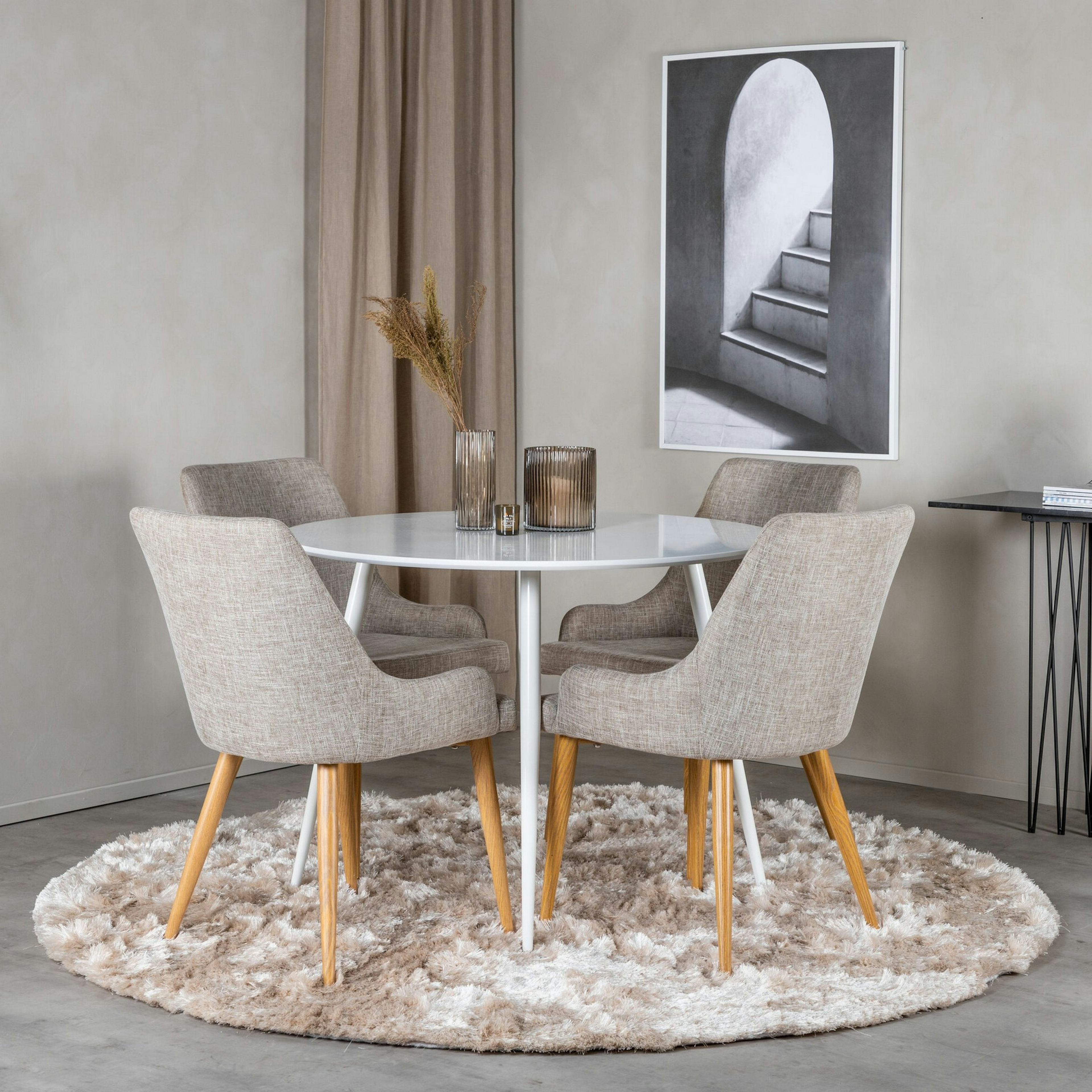 Matgrupp Venture Home Plaza med 4st Stolar