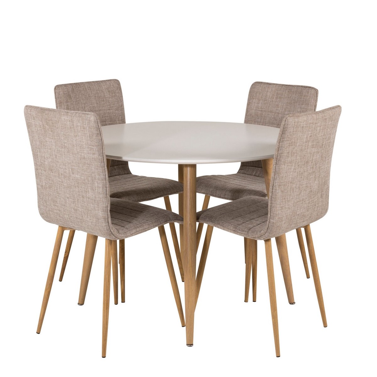 Matgrupp Venture Home Plaza med 4st Windu Stolar