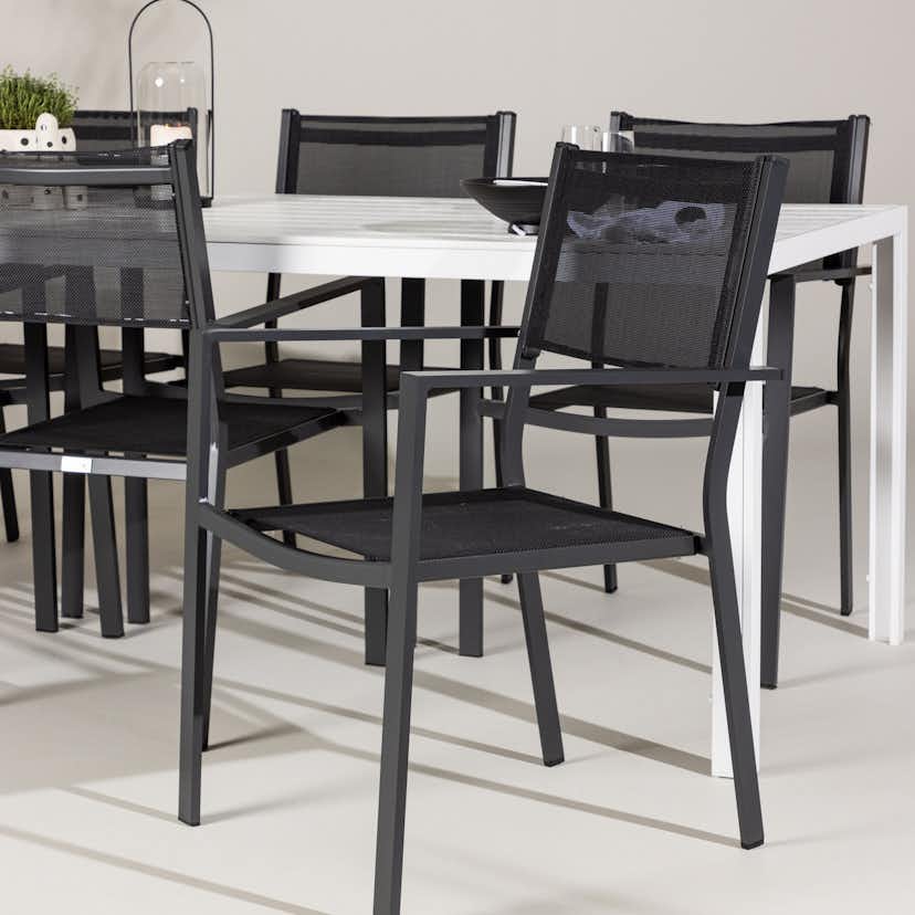 Trädgårdsgrupp Venture Home Break med 6 Copacabana Stolar