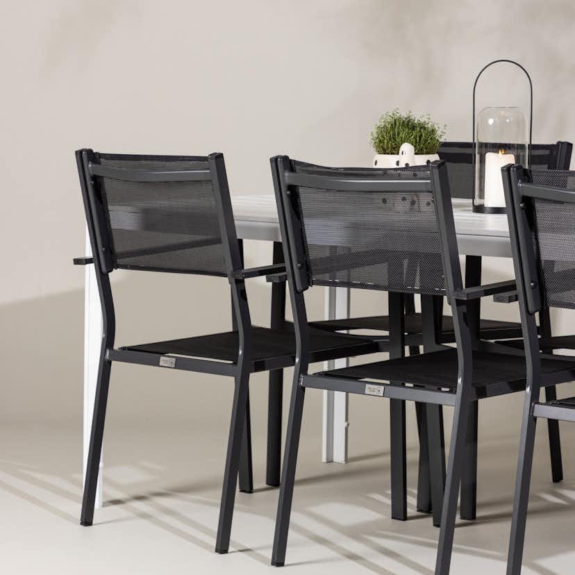 Trädgårdsgrupp Venture Home Break med 6 Copacabana Stolar