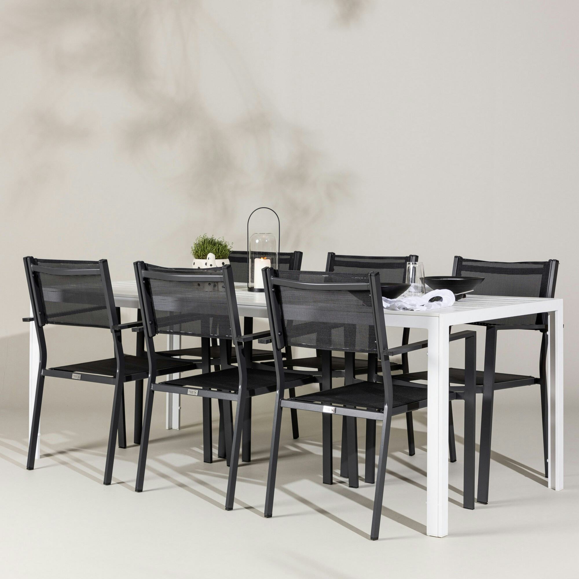 Trädgårdsgrupp Venture Home Break med 6 Copacabana Stolar