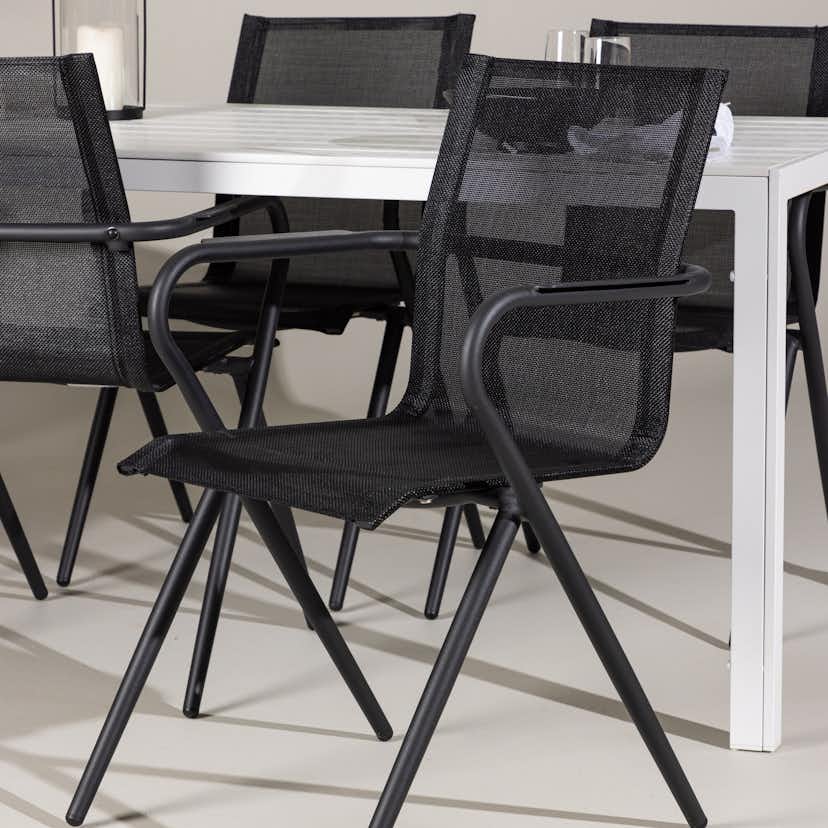 Trädgårdsgrupp Venture Home Break med 6 Alina Stolar