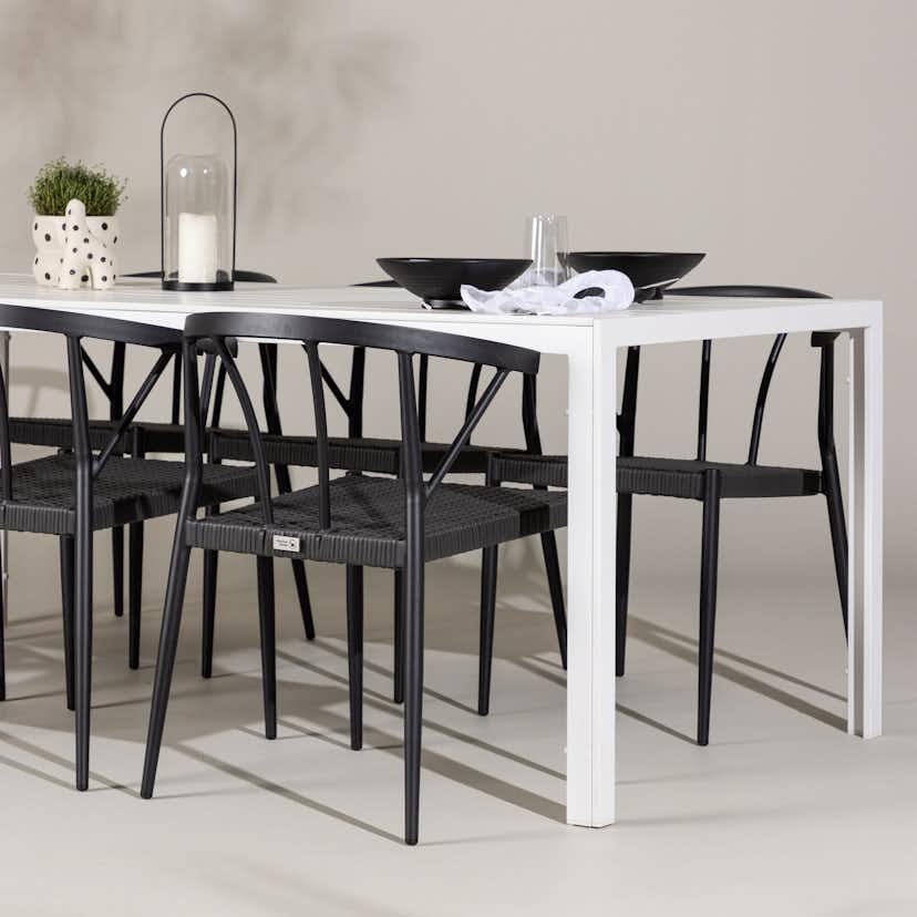 Trädgårdsgrupp Venture Home Break med 6 Stina Stolar