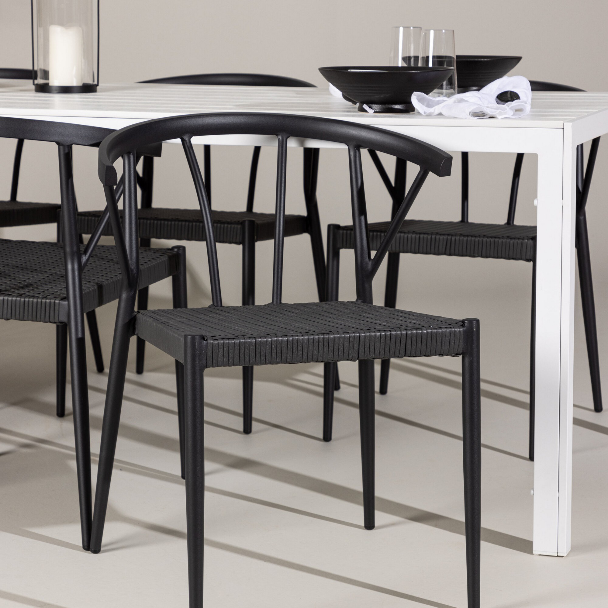 Trädgårdsgrupp Venture Home Break med 6 Stina Stolar