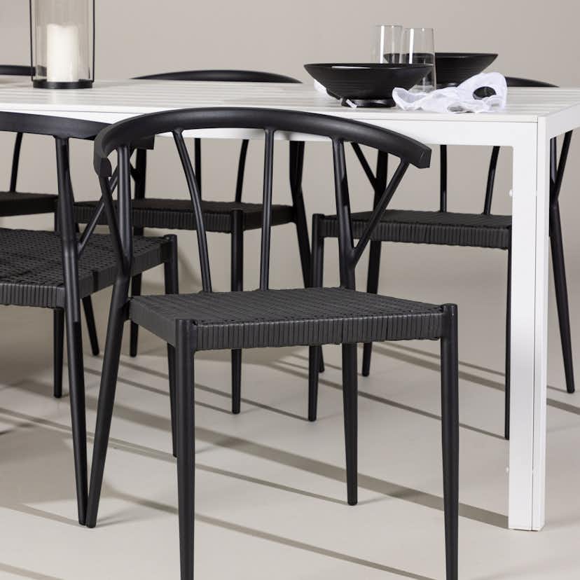 Trädgårdsgrupp Venture Home Break med 6 Stina Stolar