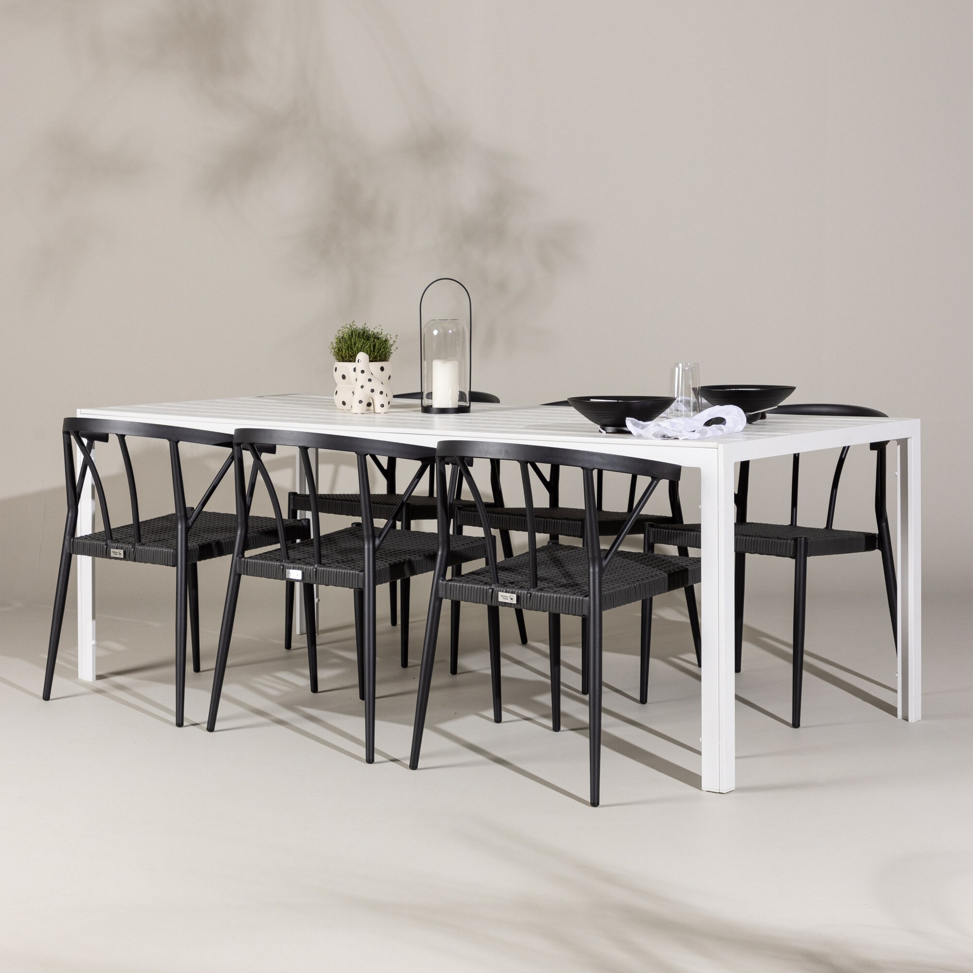 Trädgårdsgrupp Venture Home Break med 6 Stina Stolar