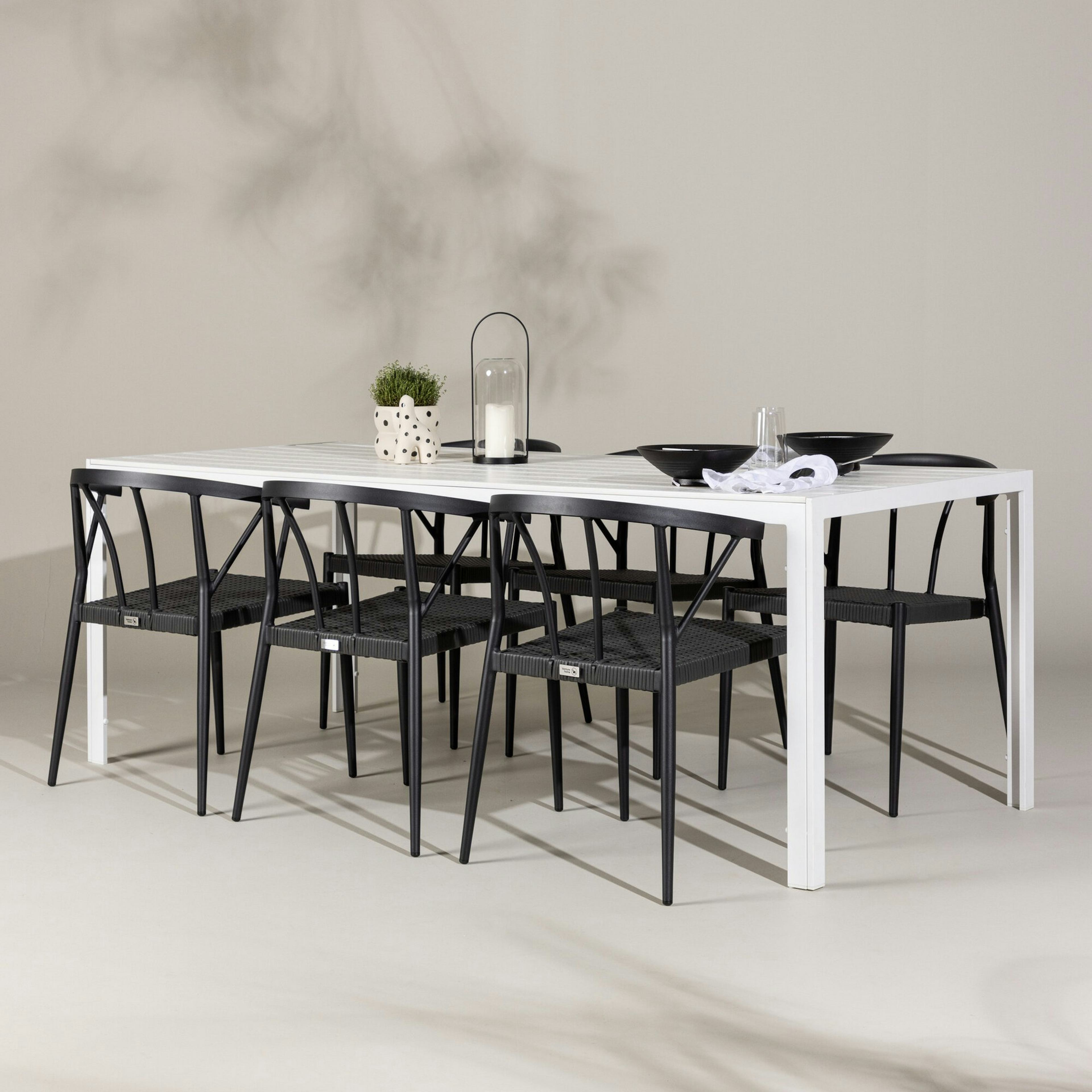 Trädgårdsgrupp Venture Home Break med 6 Stina Stolar