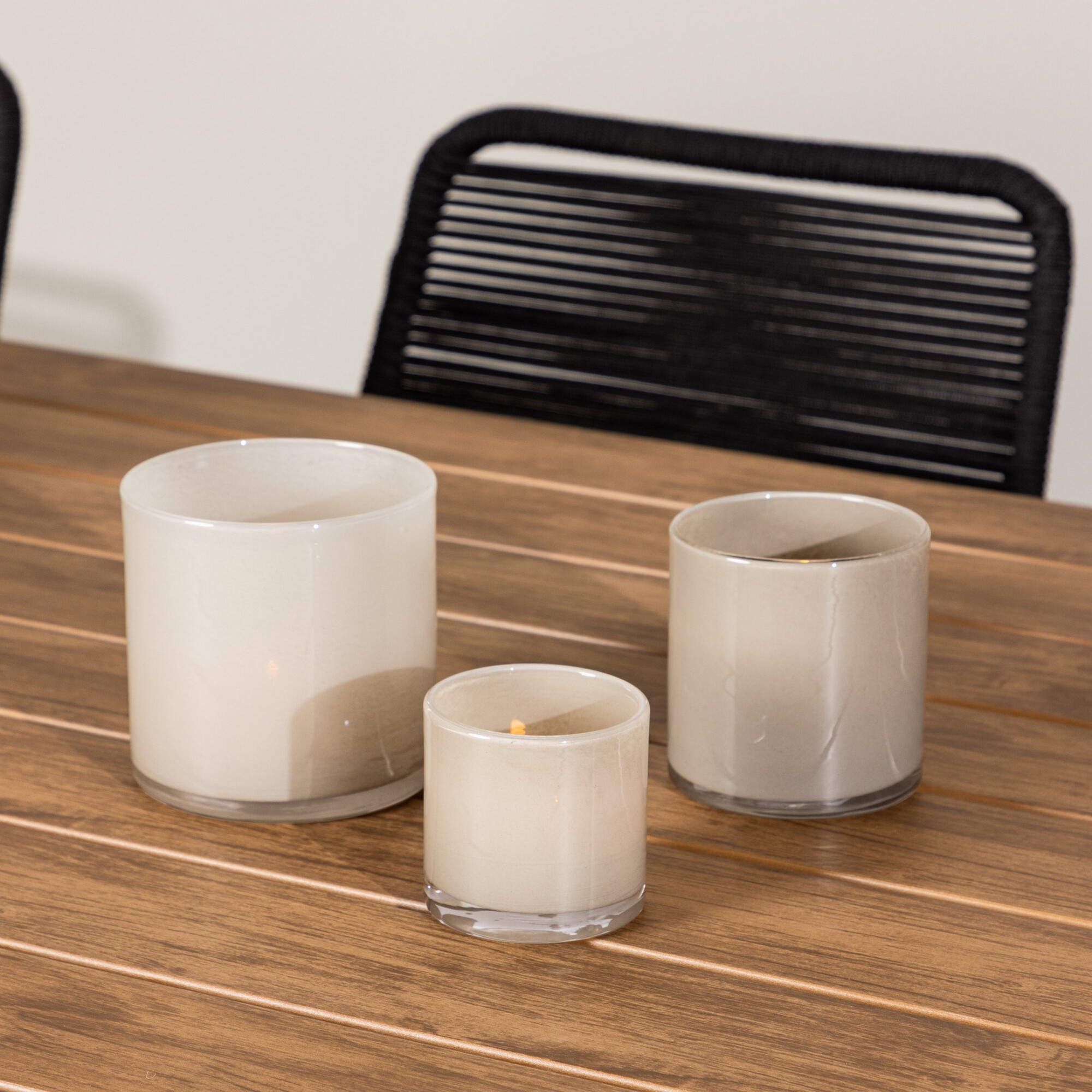 Trädgårdsgrupp Venture Home Garcia med 6 Lindos Trädgårdsstolar