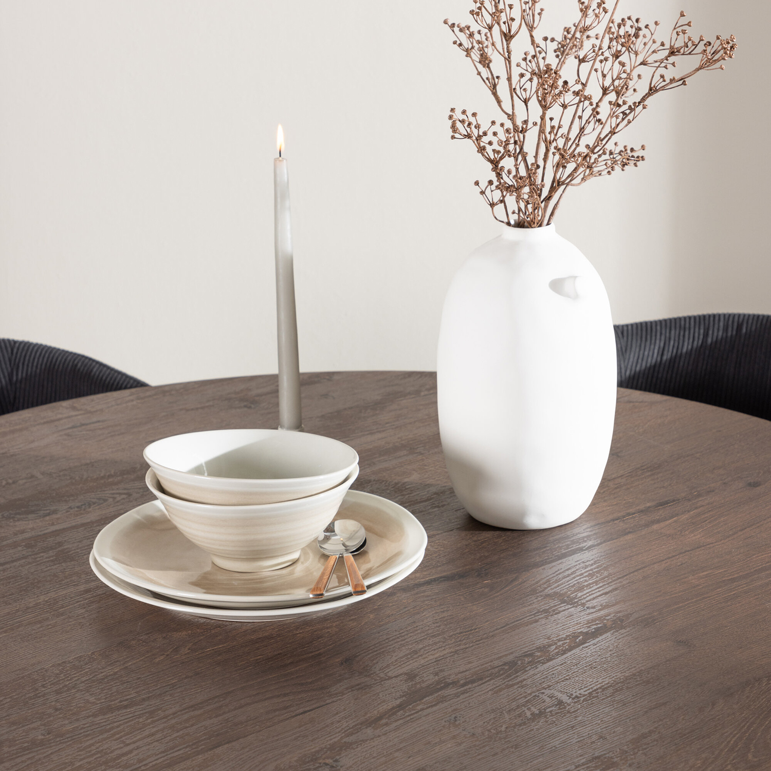 Matgrupp Venture Home Bootcut Ø110 med 4 st Berit Stolar