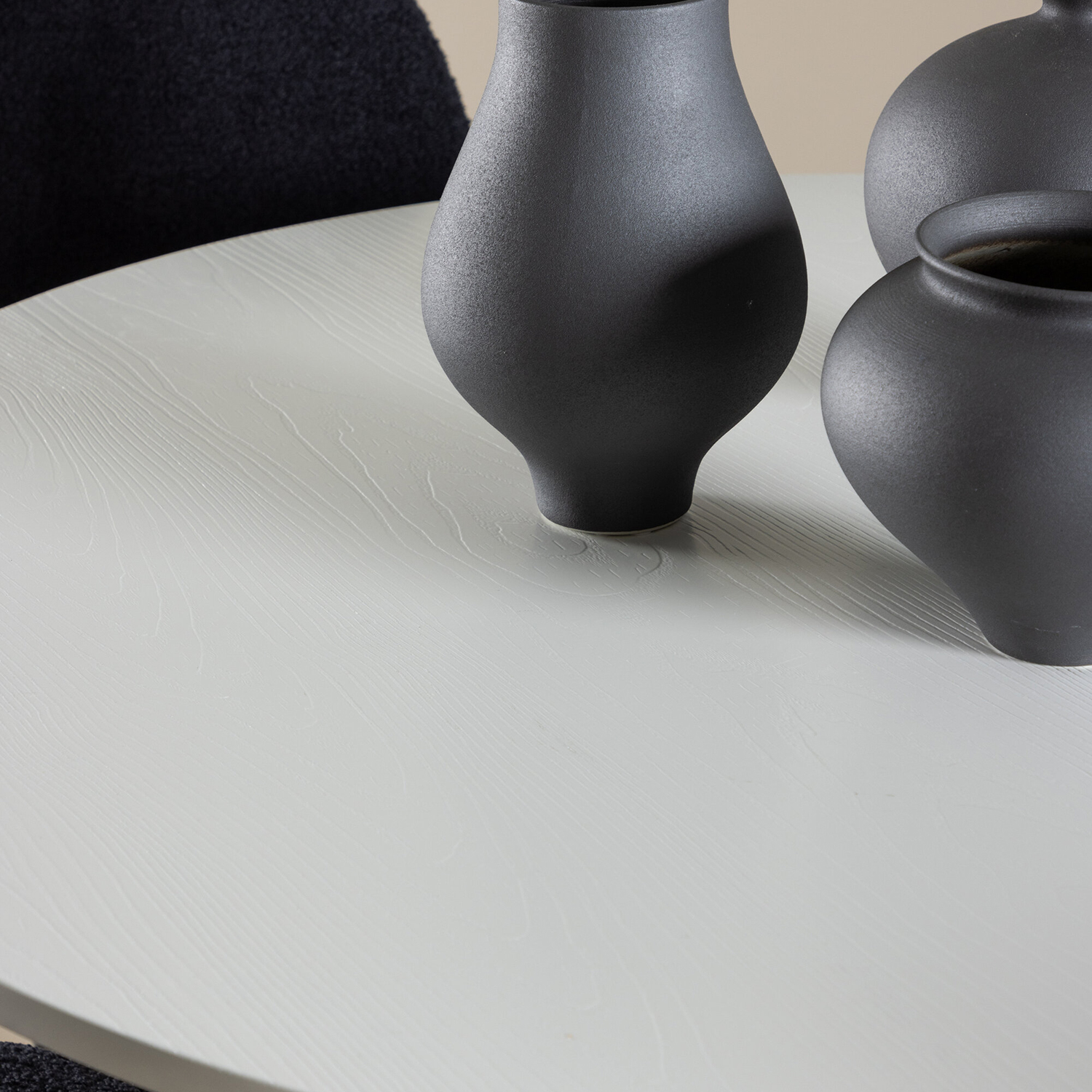 Matgrupp Venture Home Härön Ø110 med 4 st Polar Stolar Teddy