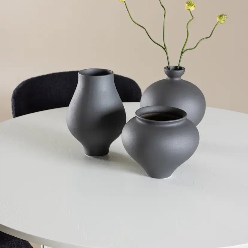 Matgrupp Venture Home Härön Ø110 med 4 st Modesto Stolar