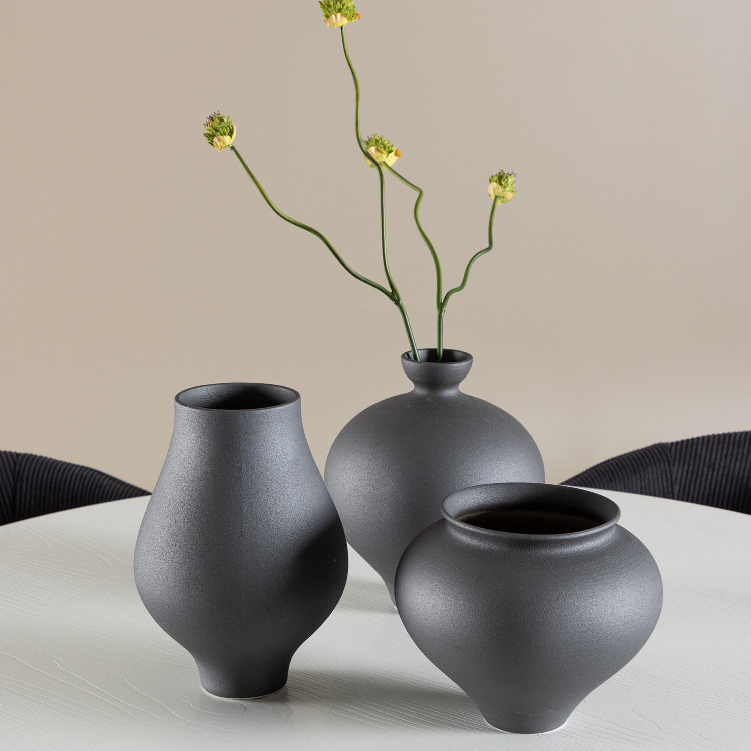 Matgrupp Venture Home Härön Ø110 med 4 st Berit Stolar