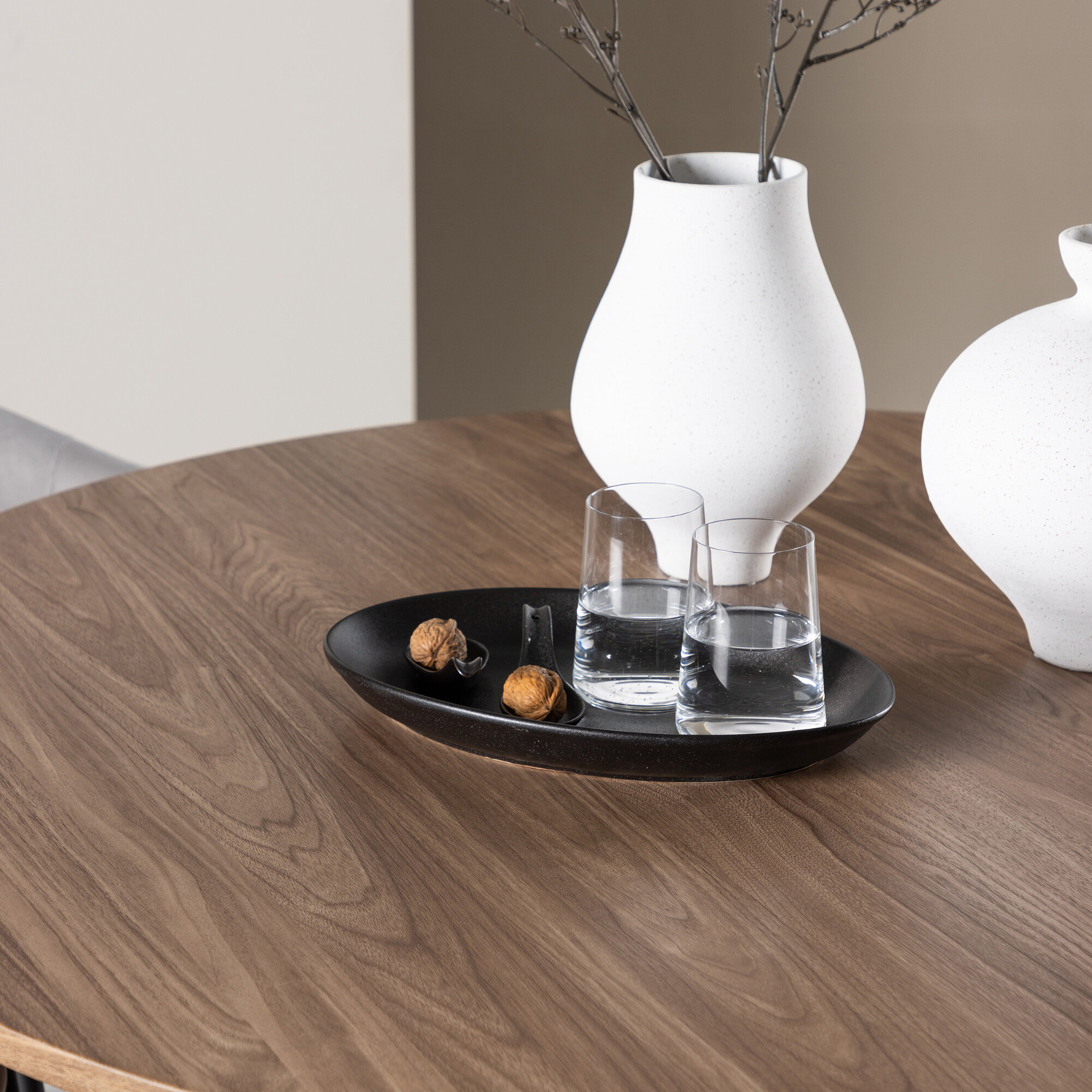 Matgrupp Venture Home Olivia Ø110 med 4 st Evelina Stolar