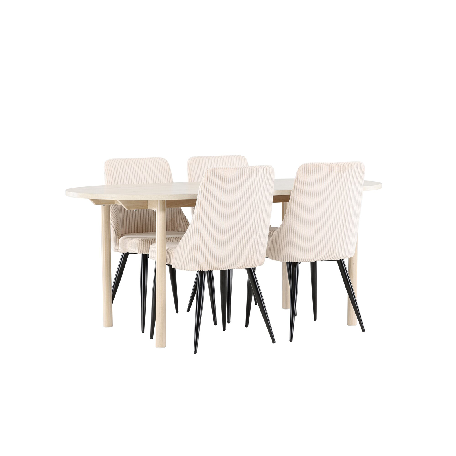 Matgrupp Venture Home Andy 180 med 4 st Leone Stolar