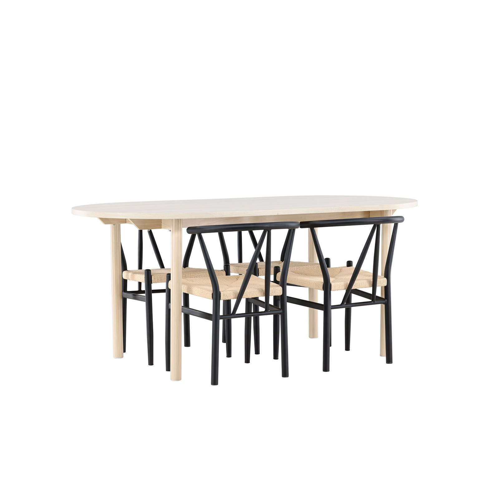 Matgrupp Venture Home Andy 180 med 4 st Alfons Stolar