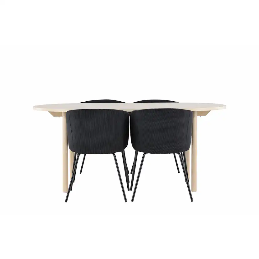 Matgrupp Venture Home Andy 180 med 4 st Berit Stolar