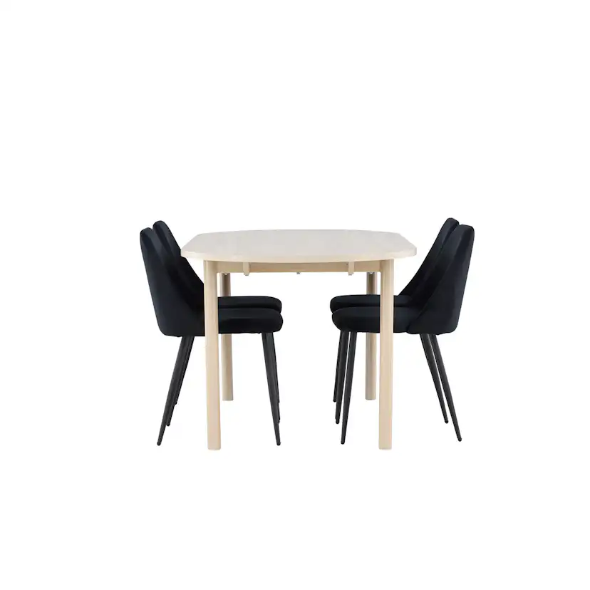 Matgrupp Venture Home Andy 180 med 4 st Night Stolar