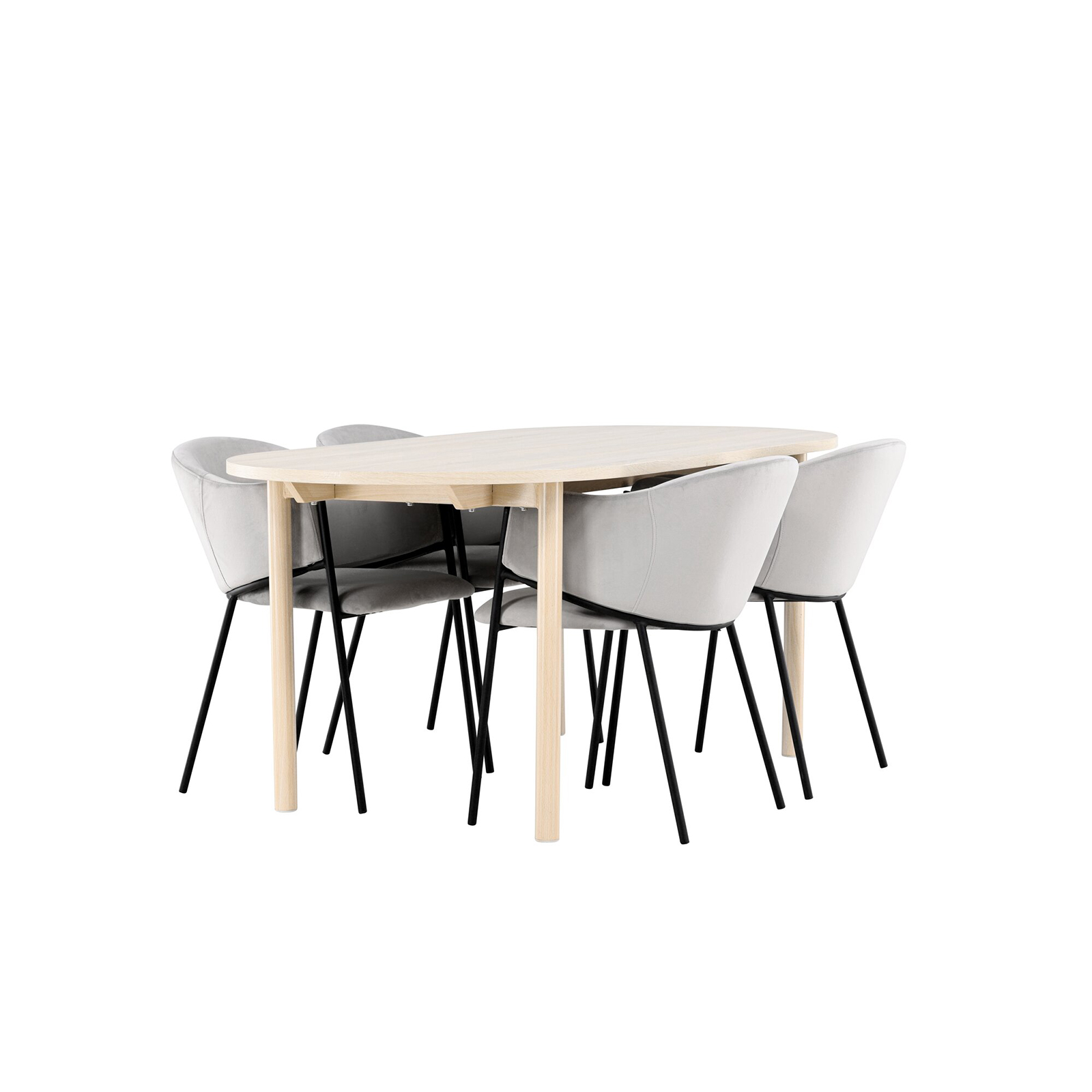 Matgrupp Venture Home Andy 180 med 4 st Evelina Stolar