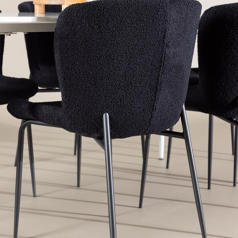 Matgrupp Venture Home Silar 180 med 6 st Modesto Stolar