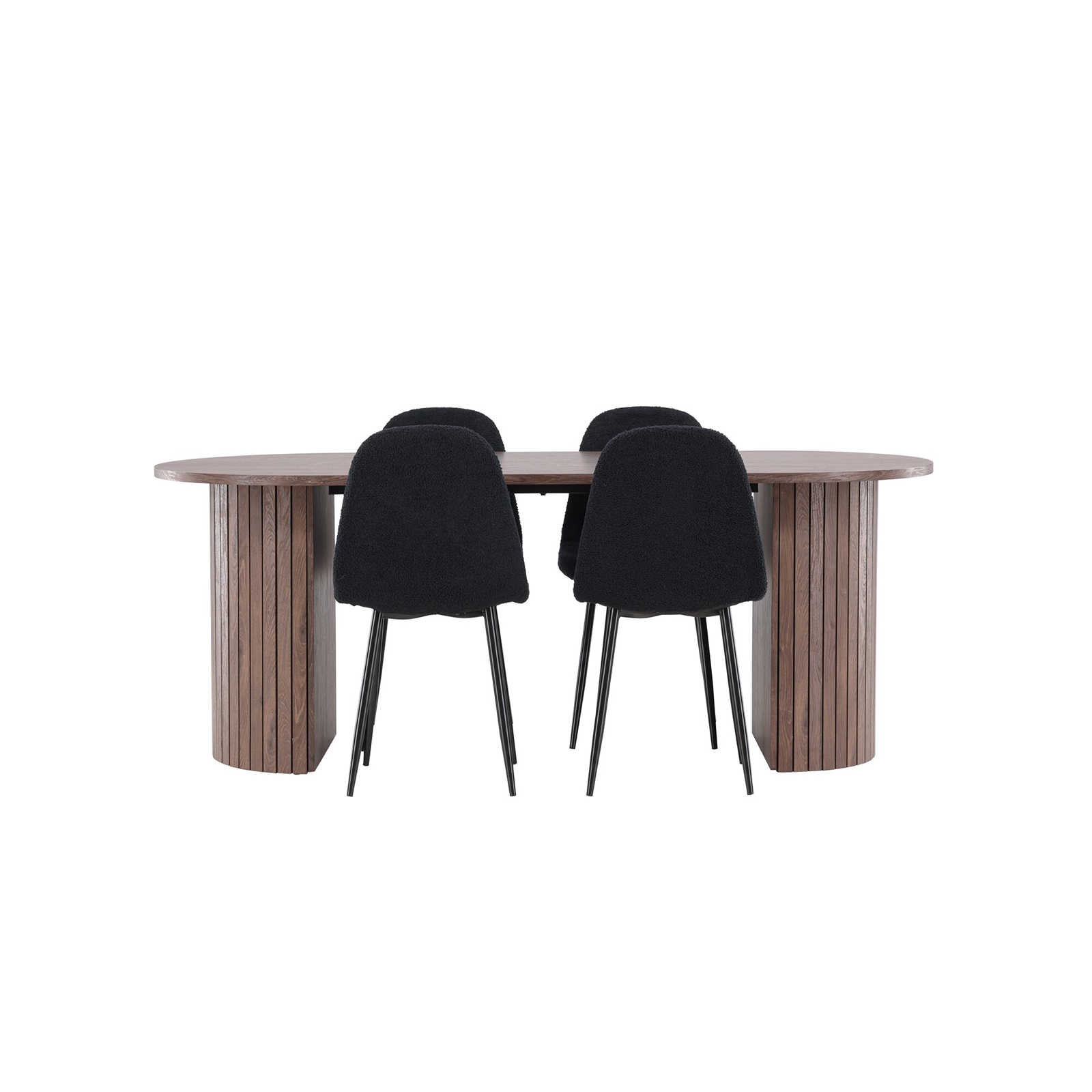 Matgrupp Venture Home Härön 200 med 4 st Polar Stolar Teddy