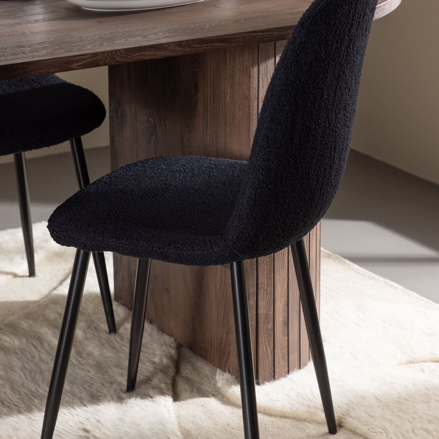 Matgrupp Venture Home Härön 200 med 4 st Polar Stolar Teddy