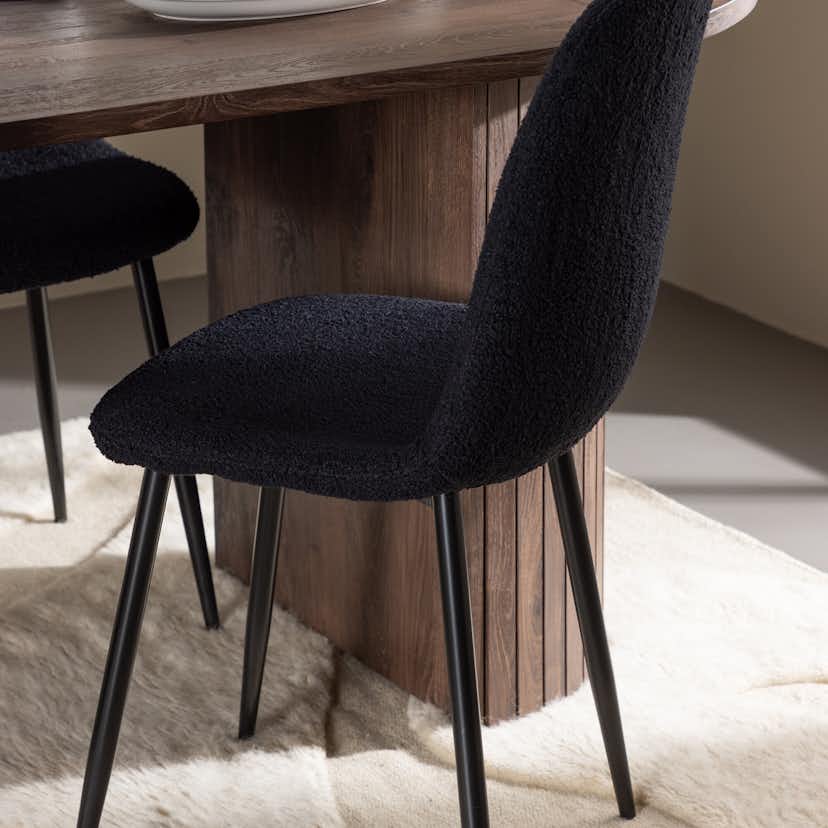 Matgrupp Venture Home Härön 200 med 4 st Polar Stolar Teddy