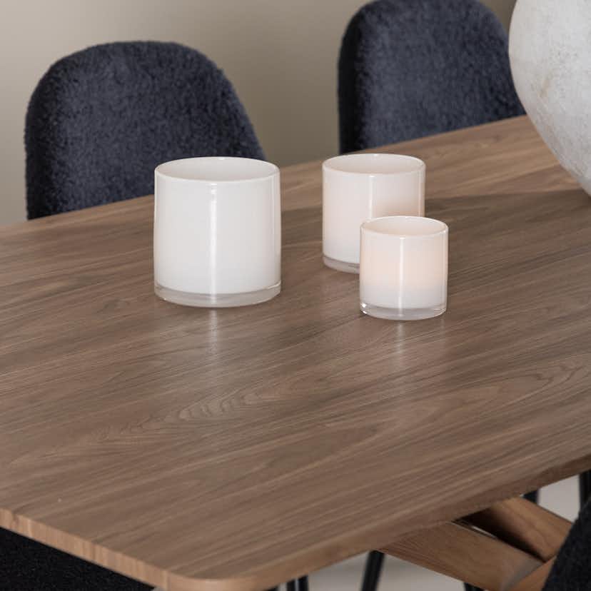 Matgrupp Venture Home Piazza 180 med 6 st Polar Stolar Teddy