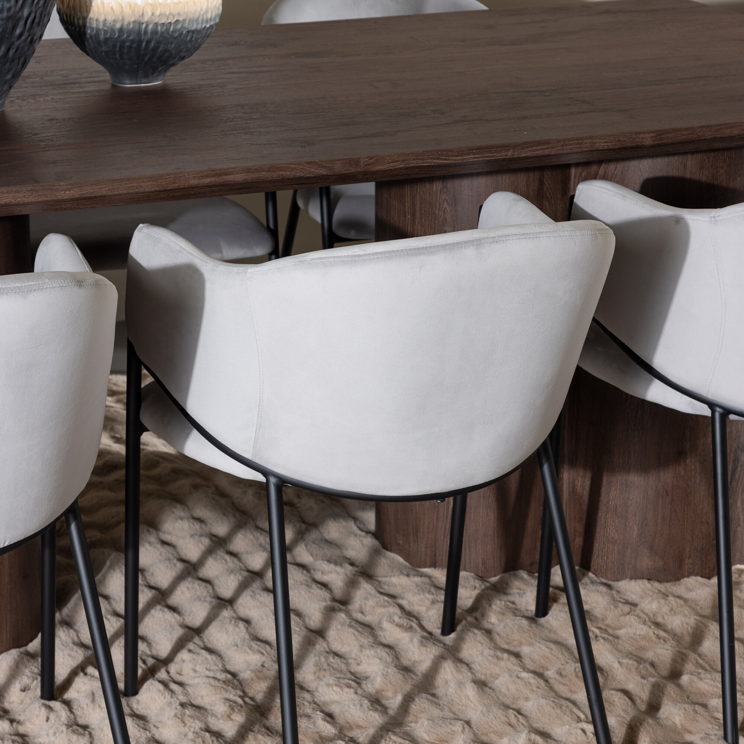 Matgrupp Venture Home Olivia 210 med 6 st Evelina Stolar