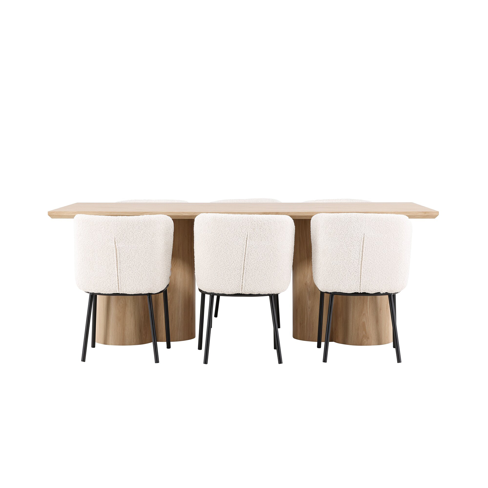 Matgrupp Venture Home Olivia 210 med 6 st Agnes Stolar